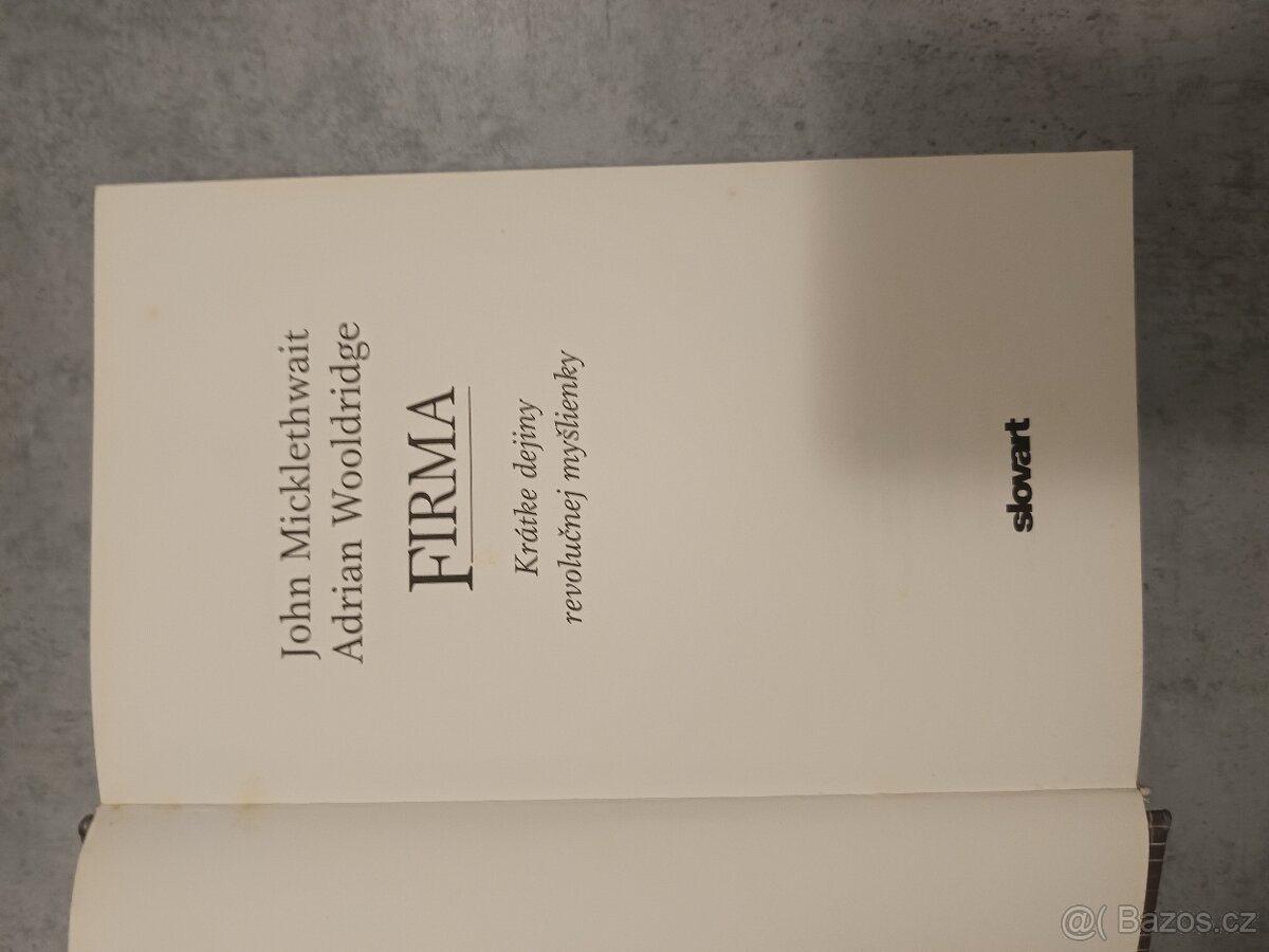 Firma. Kratke dejiny revolucnej myslienky. - 2