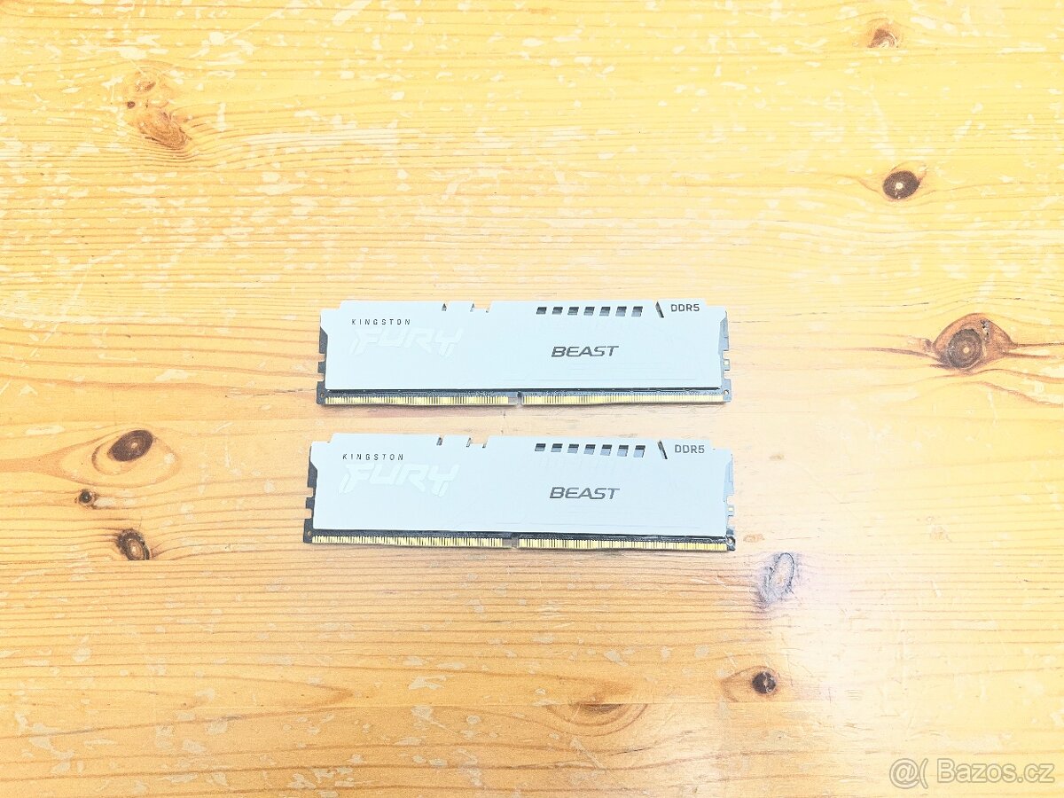 Kingston FURY Beast EXPO/ DDR5/ 64GB/ 6400MHz/ CL32/White - 2