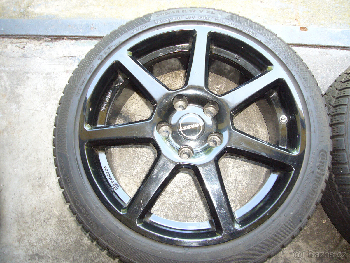 ZIMNÍ ALU KOLA MINI COOPER-VW-ŠKODA-AUDI 17" 5x112 " 7" - 2