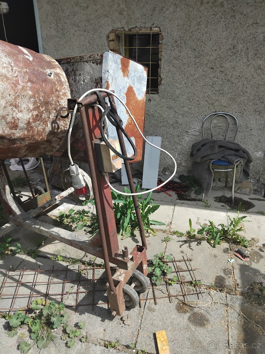 Stavební míchačka 380 V za cenu odpadu - 2