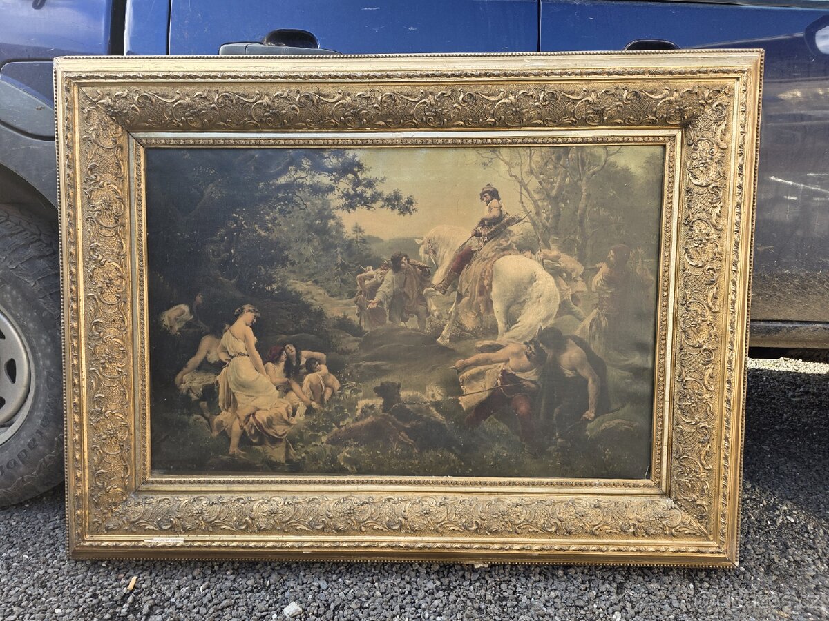 Staré velké obrazy - 2