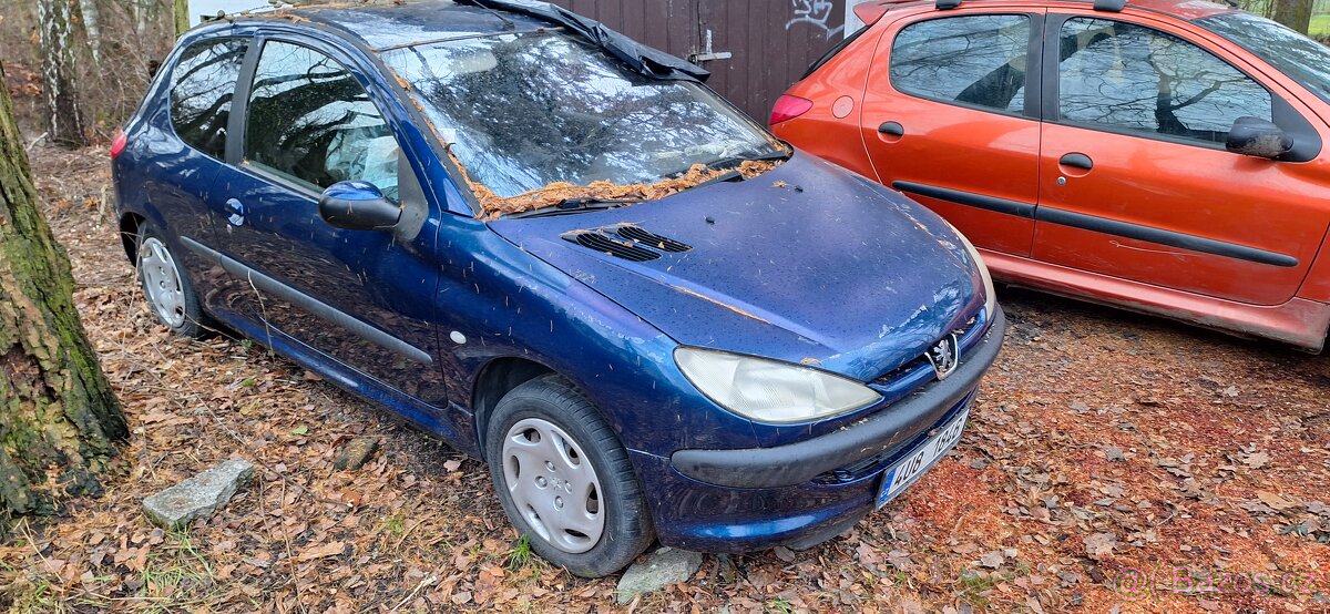 Peugeot 206 3dveř. 1.4i + LPG jako celek na ND - 2