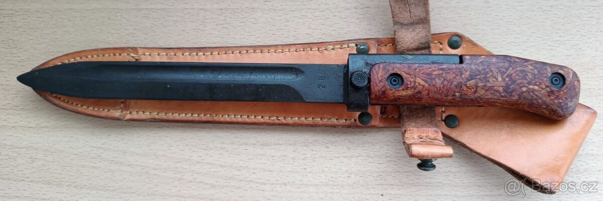 Nový bodák bajonet sa58 vzácnější 2.typ bez záštity + pochva - 2