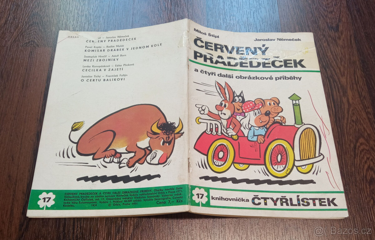 Čtyřlístek č. 17 Červený pradědeček HORŠÍ - 2