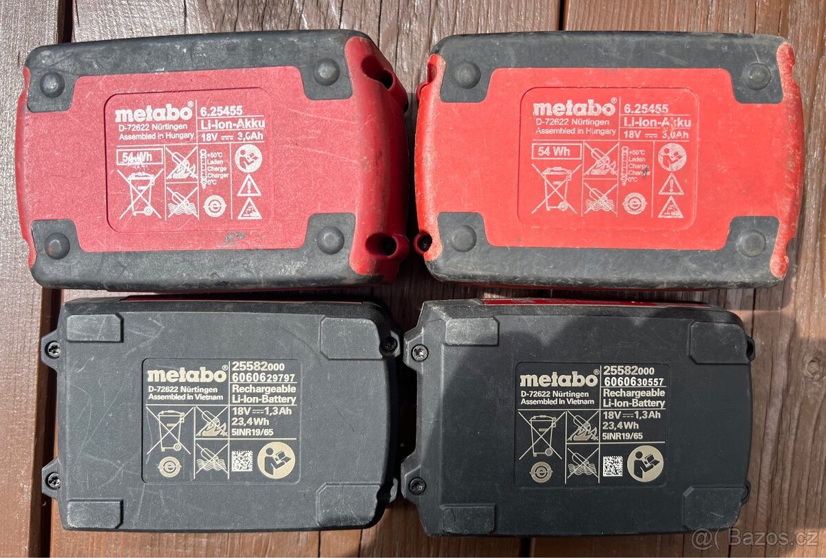 AKU VRTAČKA METABO BS 18 - 2