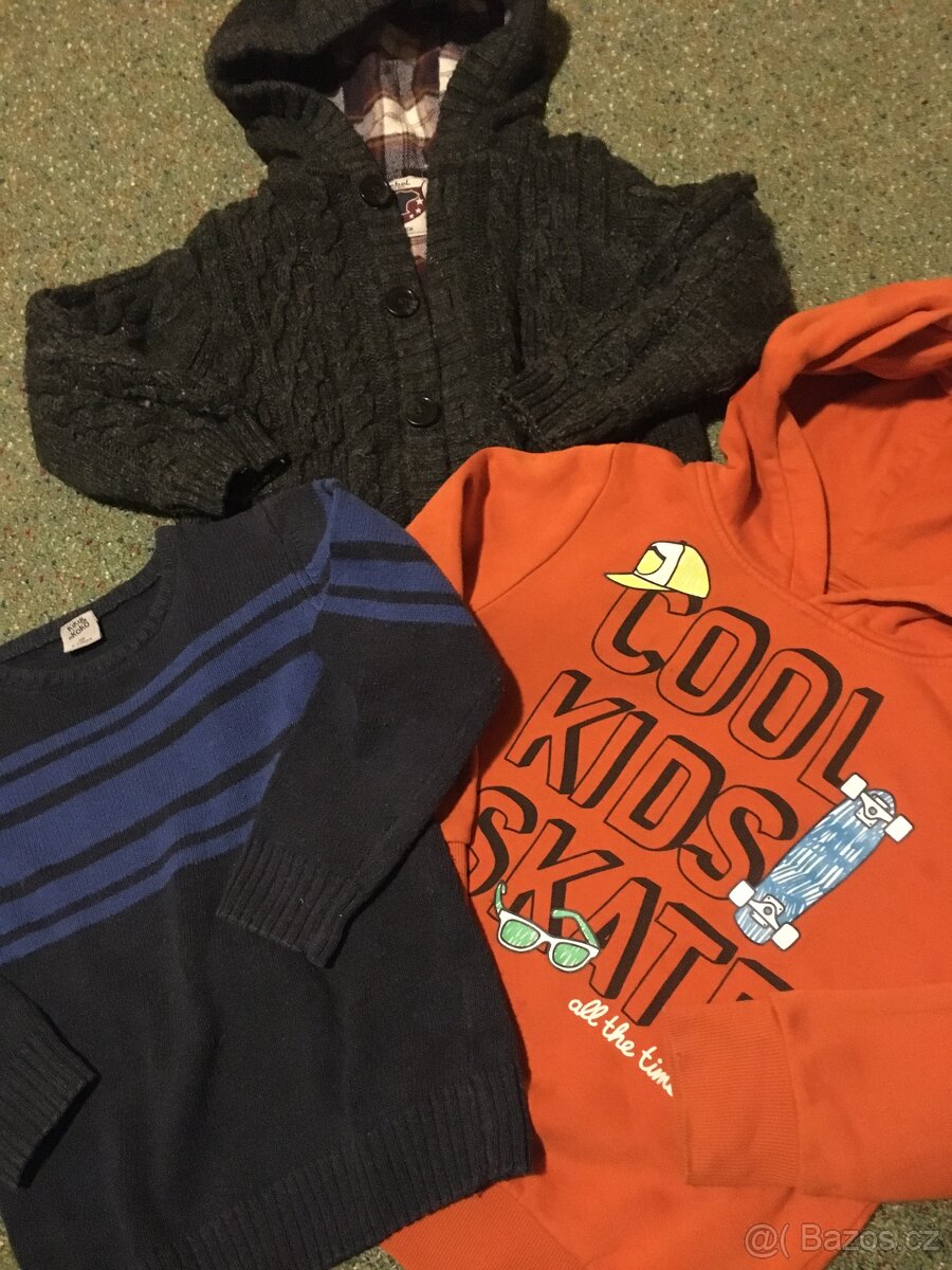 komplet mikina, svetr vel 110 - 2