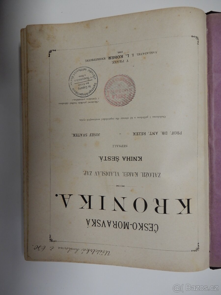 Starý dějepis. - 2