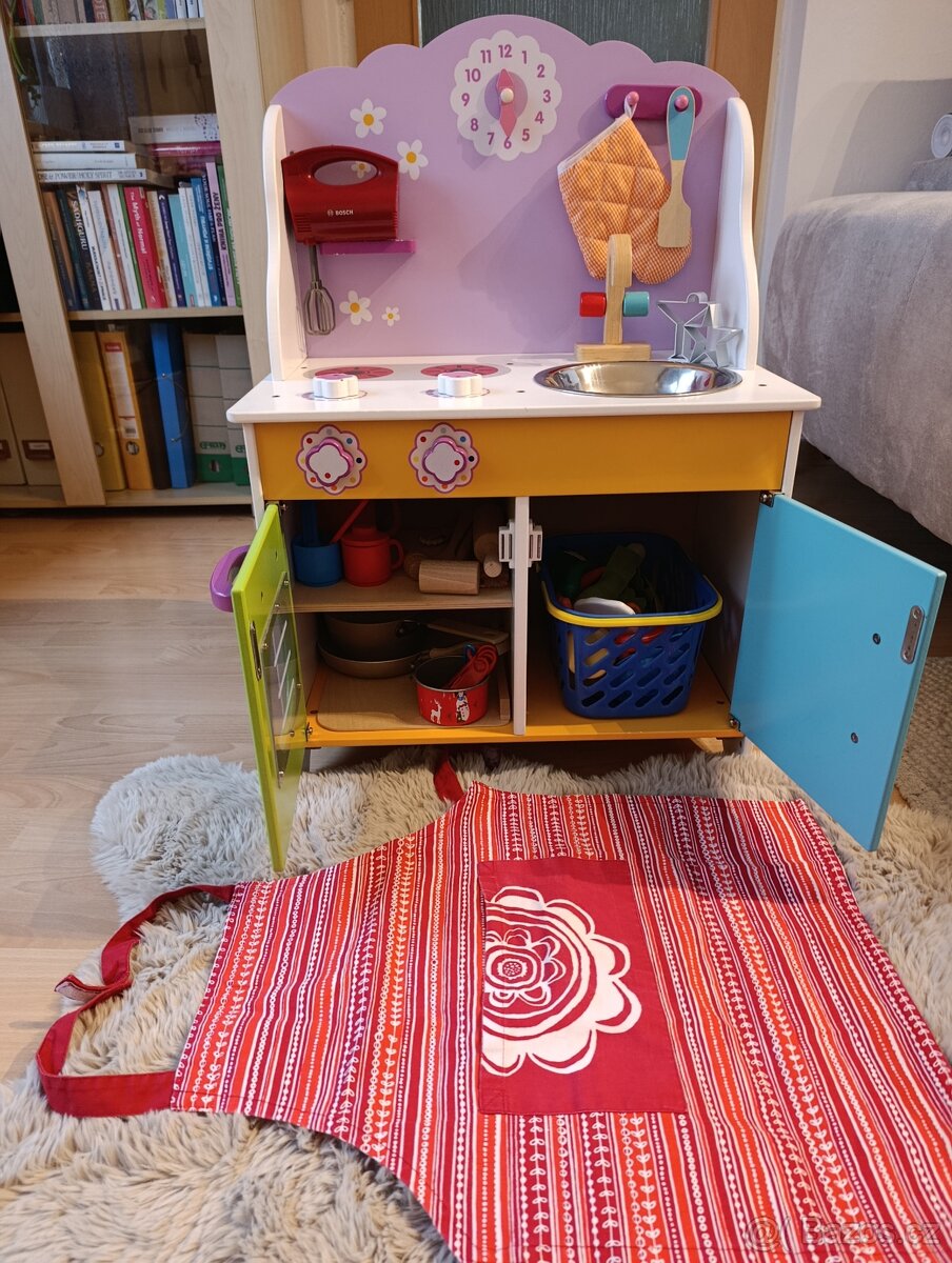 Barevná kuchyňka ECO Andreu Toys - včetně příslušenství - 2