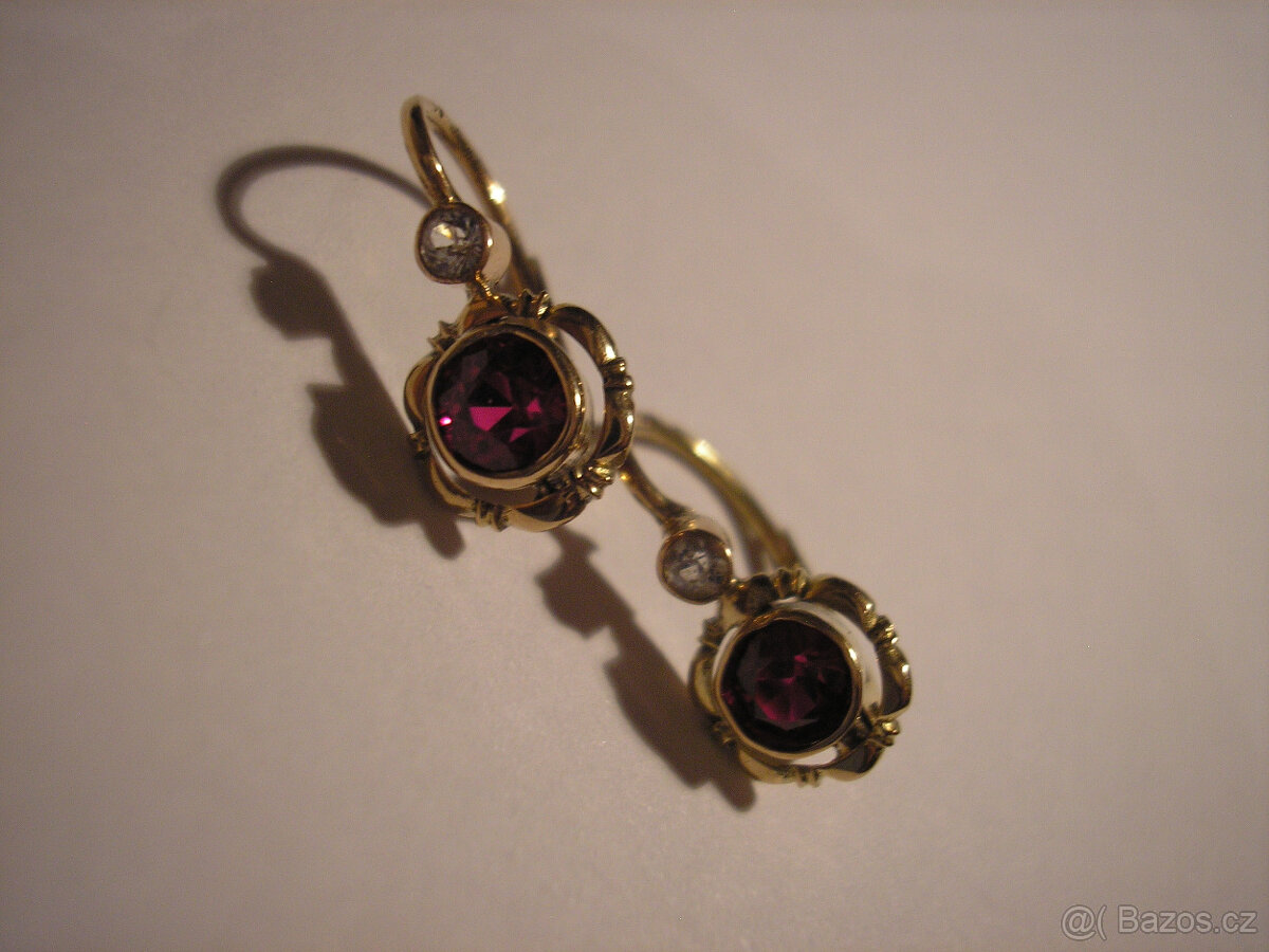 Prvorepublikové náušnice - 2