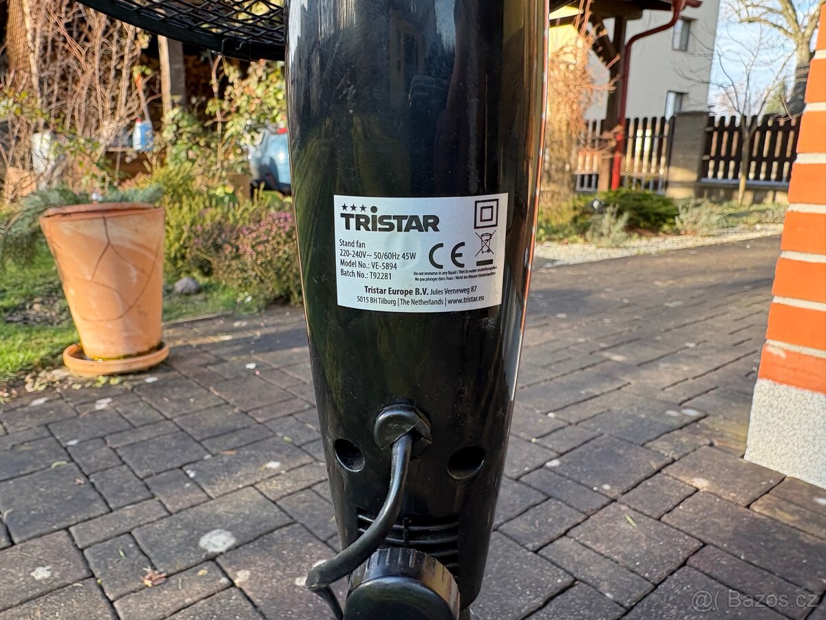 Ventilátor stojanový Tristar VE-5894 černý - 2