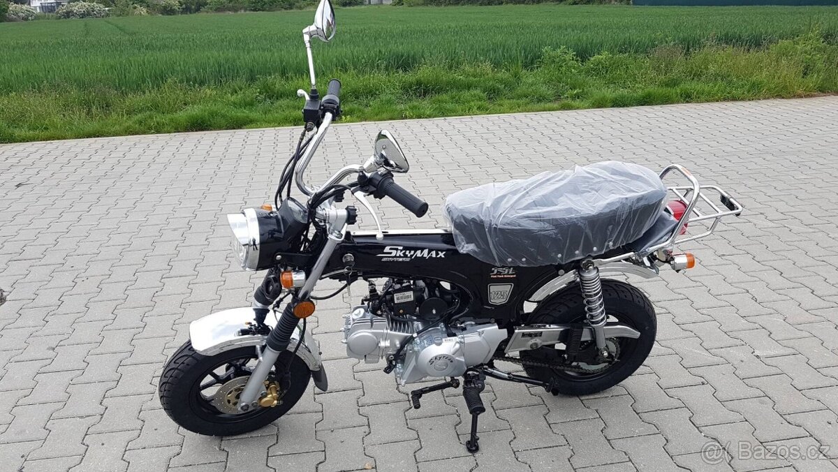 Motorka SkyTEAM SKYMAX 125cc cerna - 2