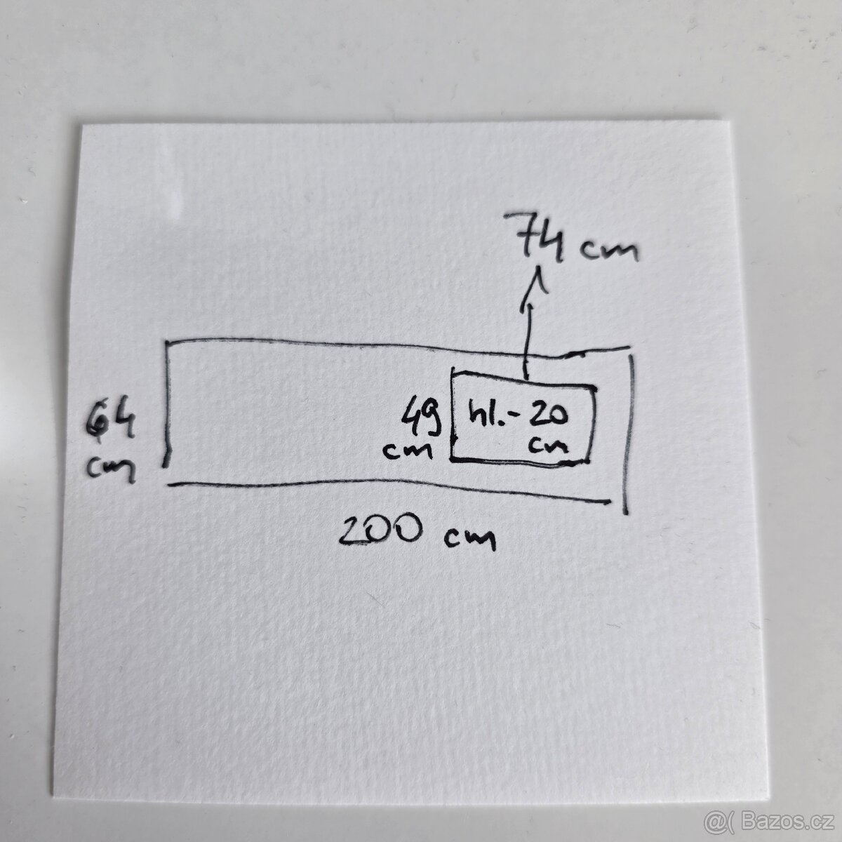 Granitový dřez + baterie + deska IKEA - 2