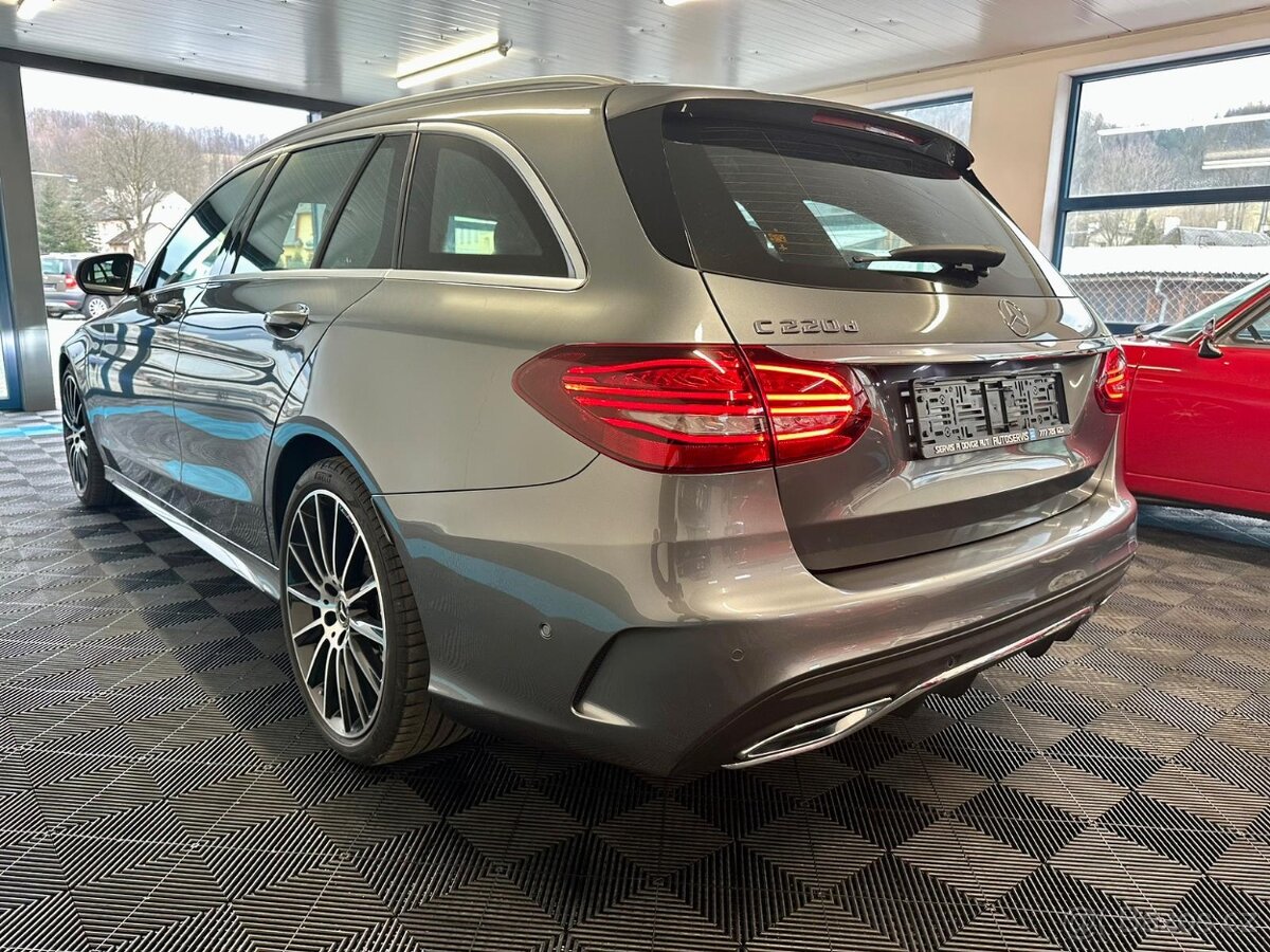 C220d AMG paket, full led, tažné - 2