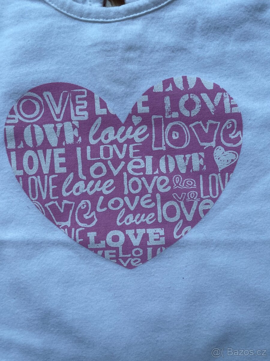 Bavlněné tričko Benetton vel. 80 nové - 2