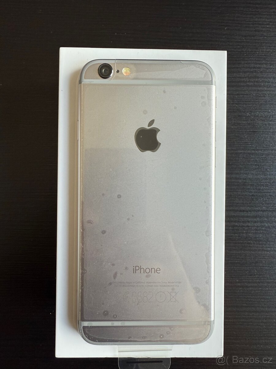 TOP Apple iPhone 6 128GB space grey + sklo + obal - 2