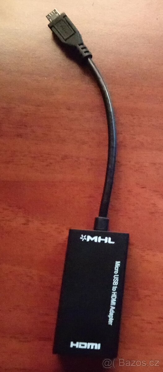 USB MHLM HDMI adaptery pro projeni mobilu a TV, otestovane - 2