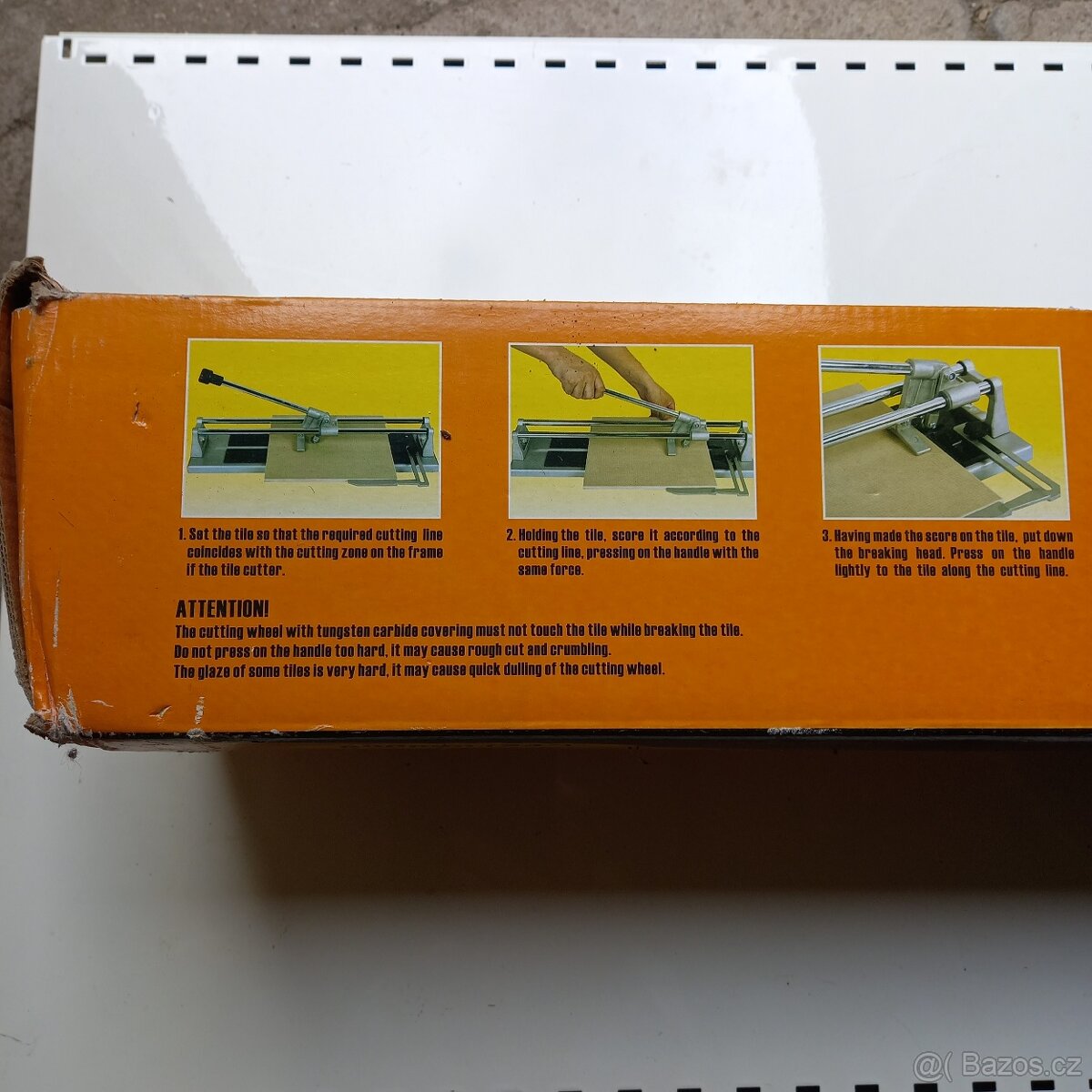 Řezačka dlažby 600mm - 2