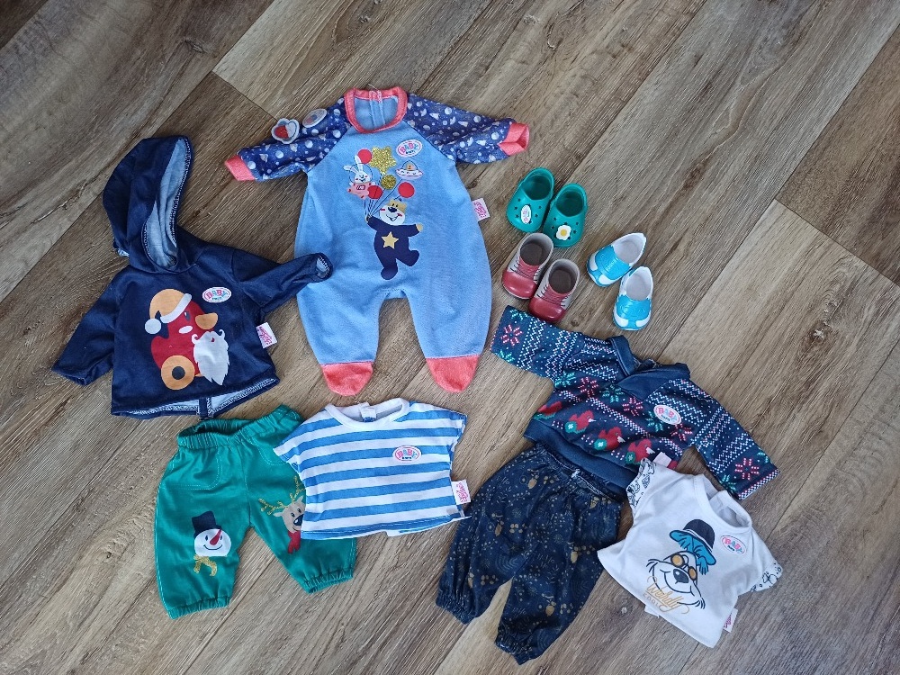 Originál oblečky na panenku Baby born - 2