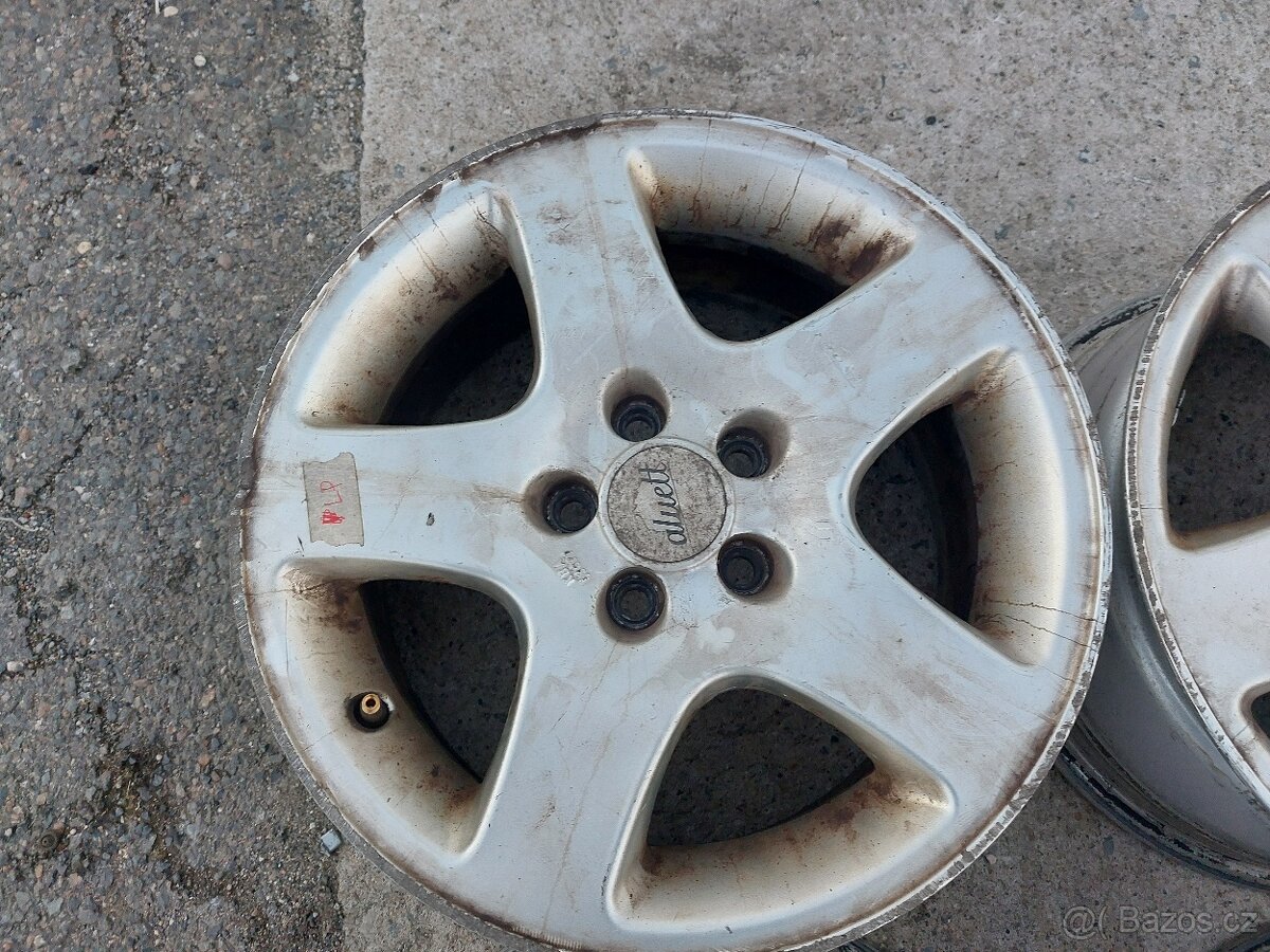 ALU kola 7x15" 5x100.. Octavia, Fabia, Golf.. - 2