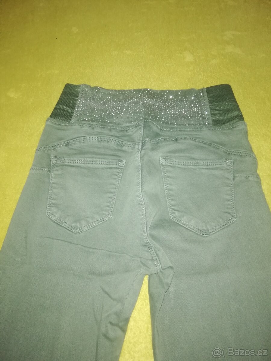 Nové džínové legíny S - 2