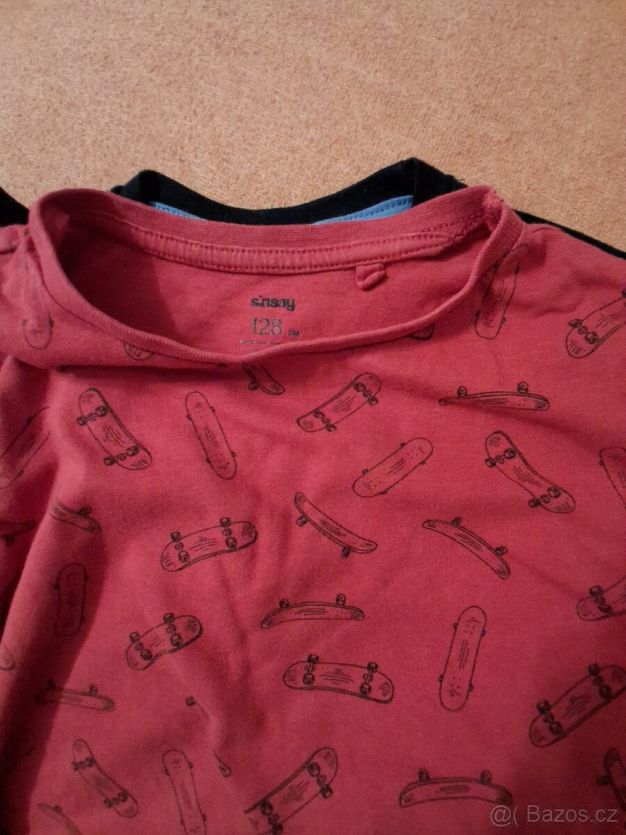 Chlapecke trika dl. rukáv 3 ks 116-128 - 2