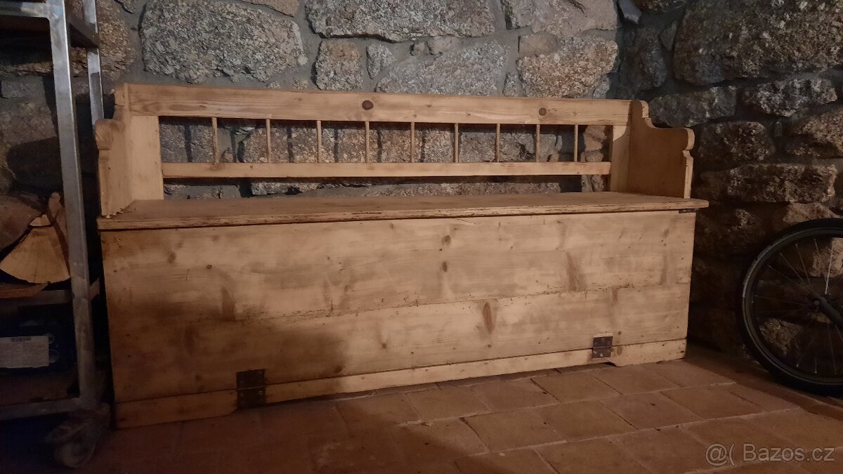 Lavice masiv původní - 2