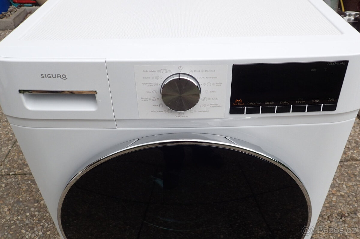 Pračka se sušičkou -Siguro WD-A241W Wash & Dry - 2