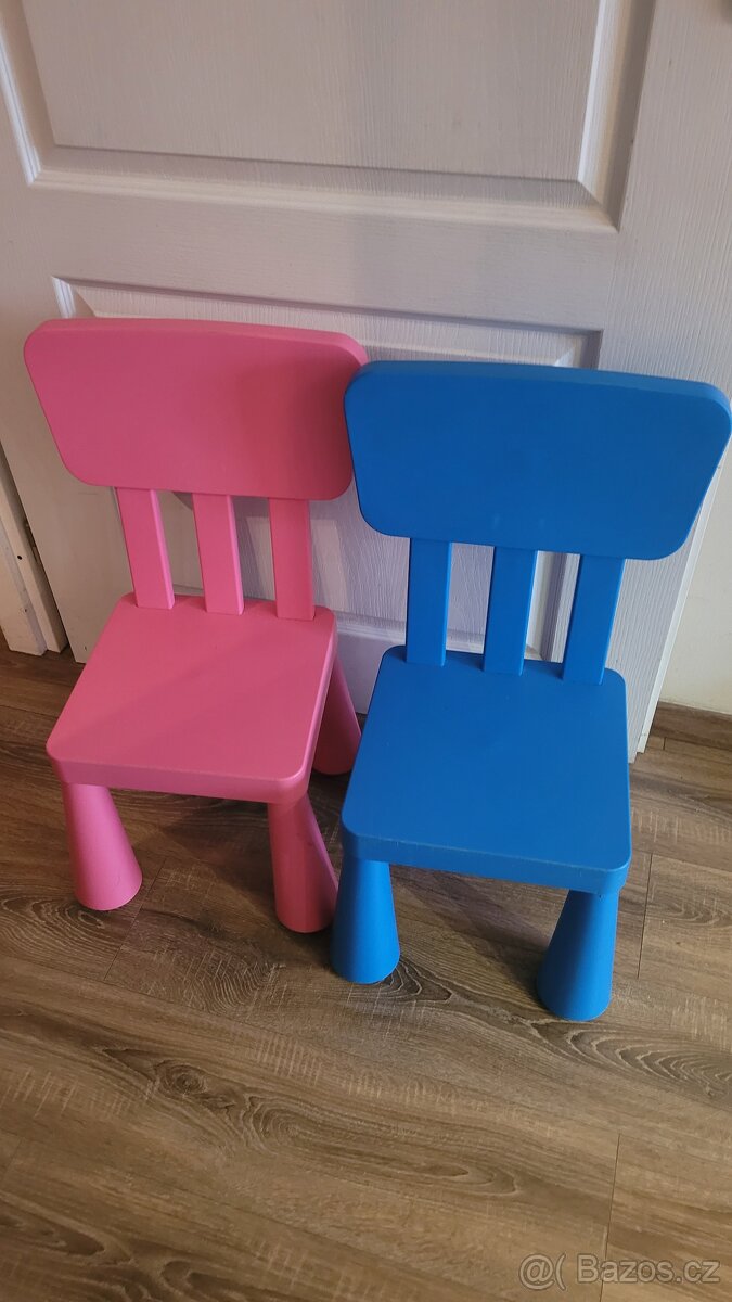2x dětské židličky Ikea - 2
