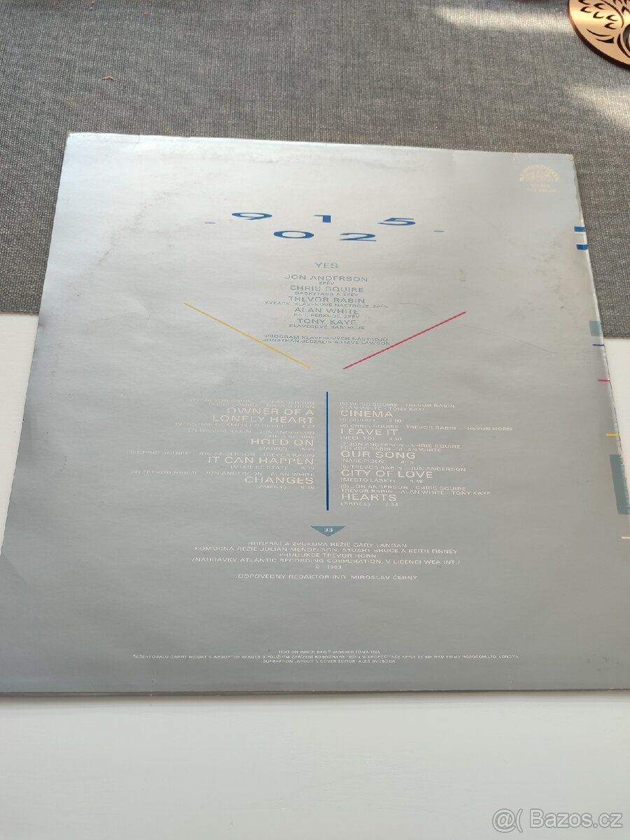 LP - Yes 1985 - 2