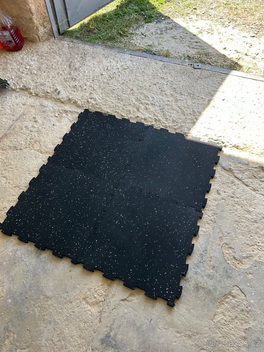 Gumová puzzle podlaha - 2