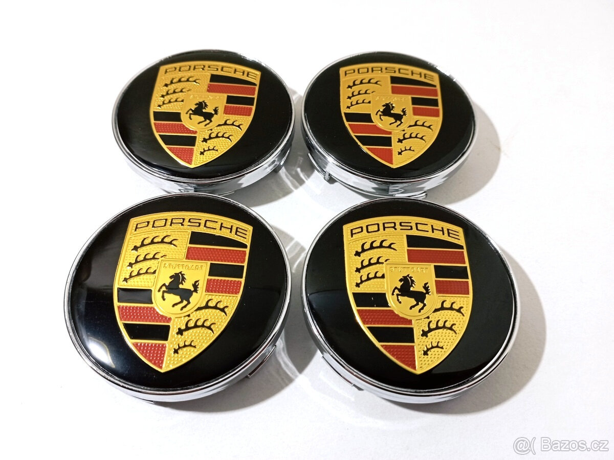 středové krytky Porsche 60mm - 2