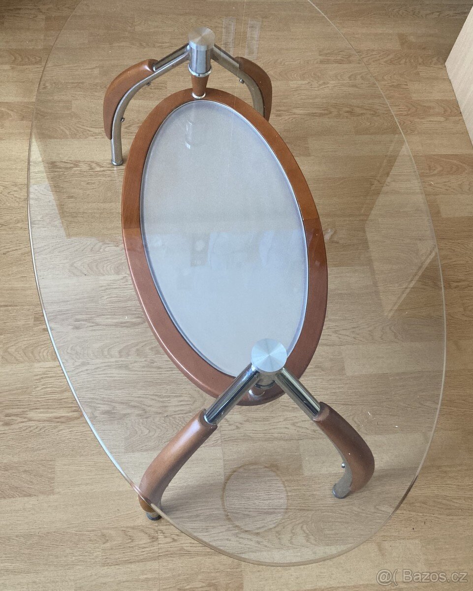 Oválný konferenční stolek - 2