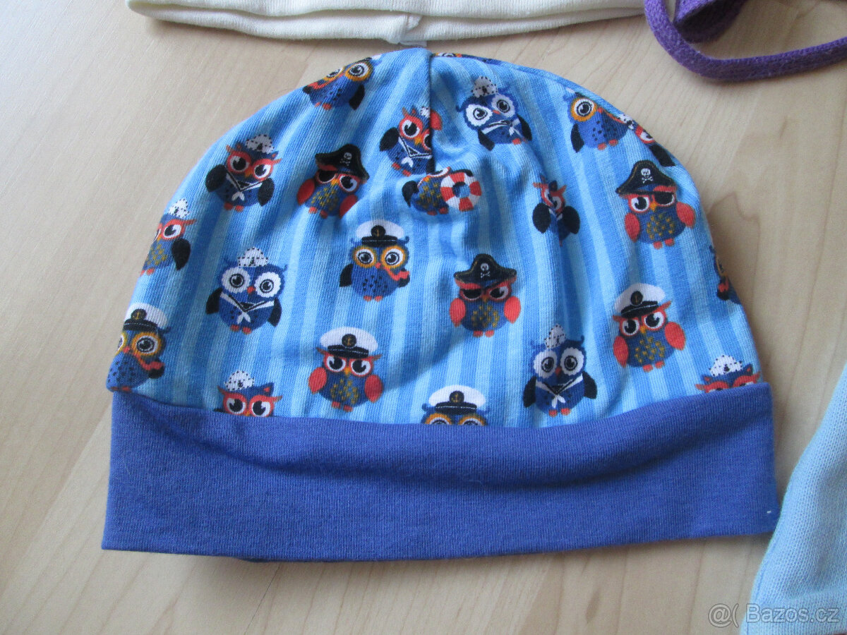 Kojenecké čepičky 5x - 2