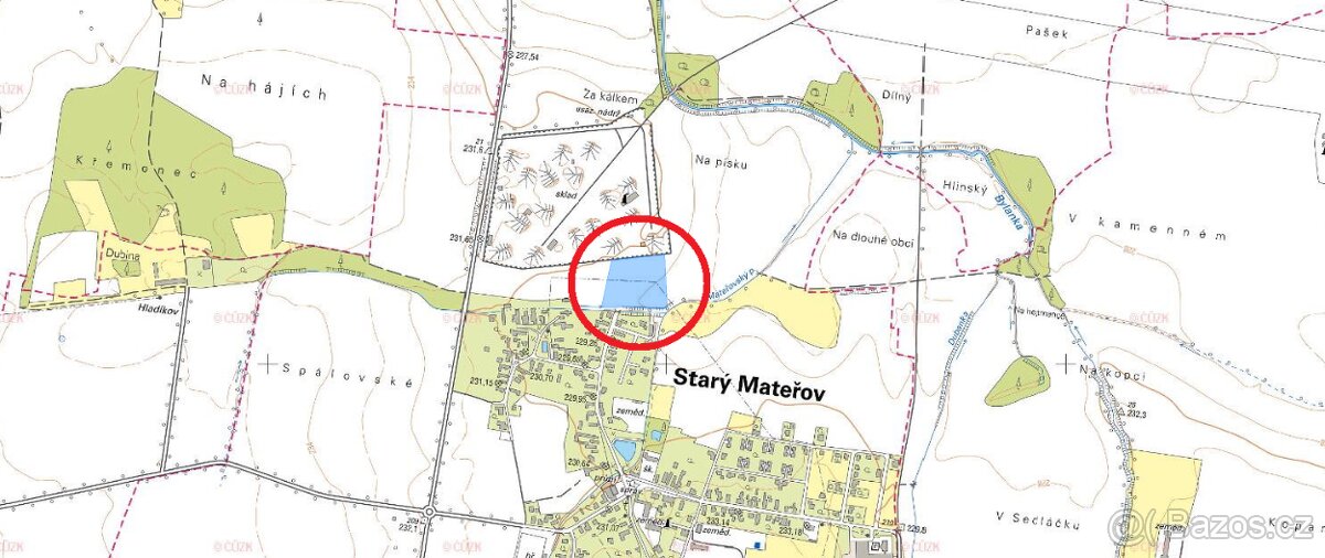 Parcela u letiště Pardubice - 2