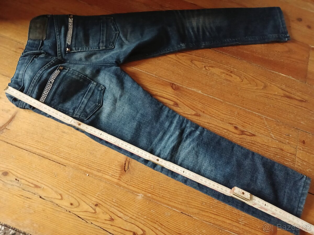 Dívčí slim džíny 128 - 2