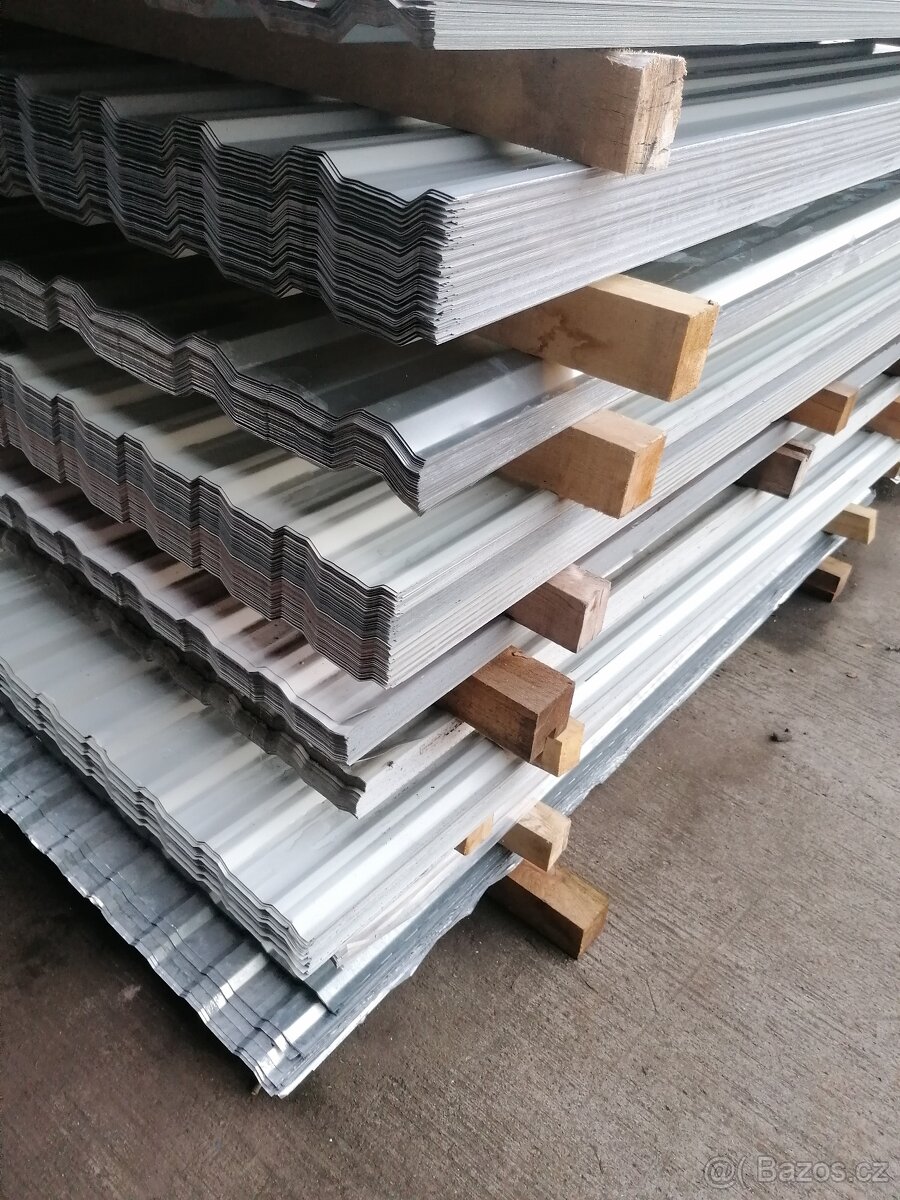 Trapézové plechy 79 Kč/m2 - 2