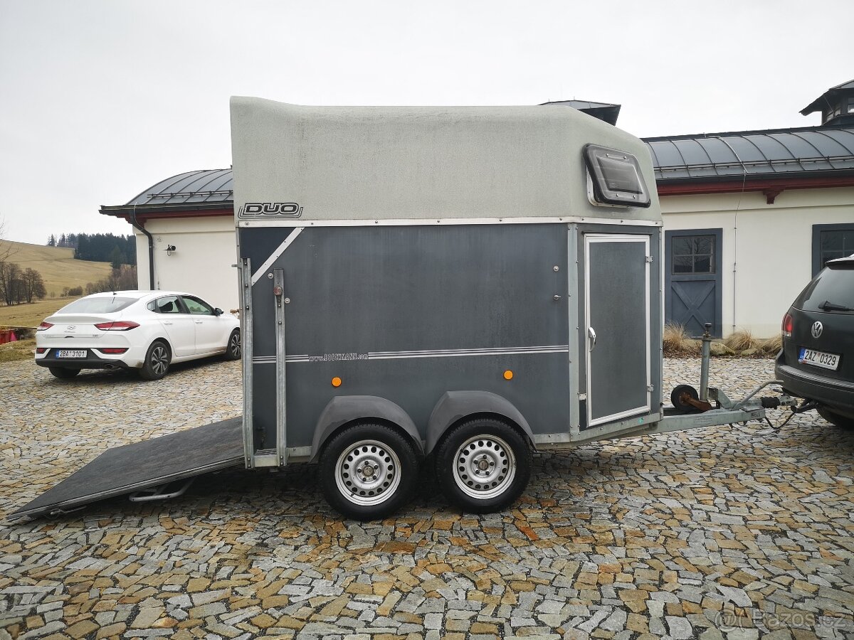 Přepravník na koně Böckmann Duo, r.v. 2008 - 2