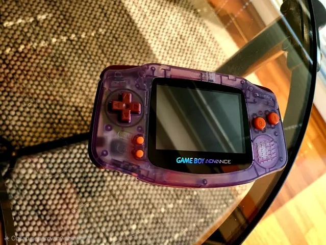 Game Boy Advance Atomic Purple Space World 2000 - 2