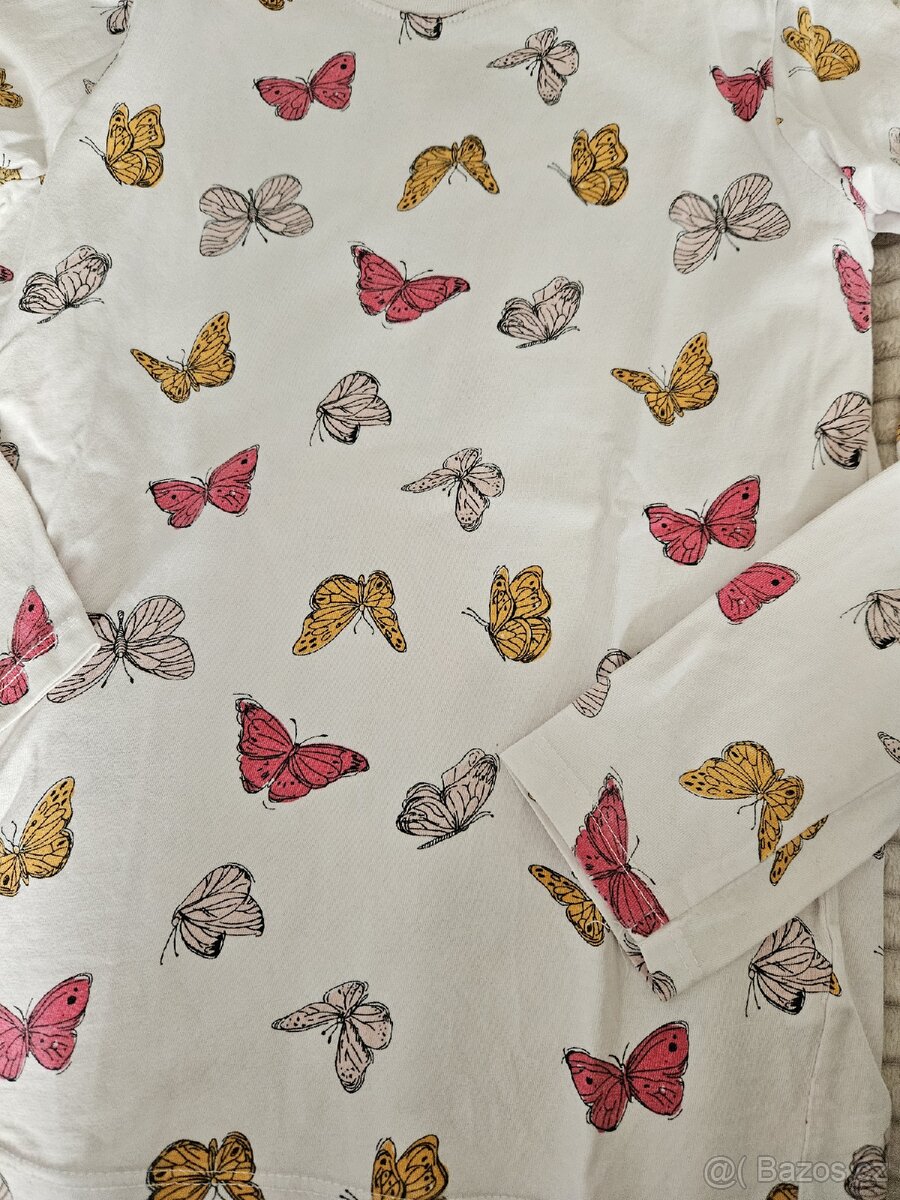 Tričko s motýly - 2