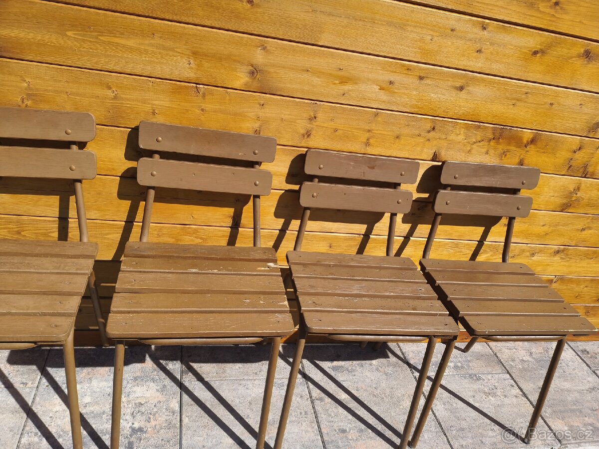 Dřevěné židle 6ks - 2