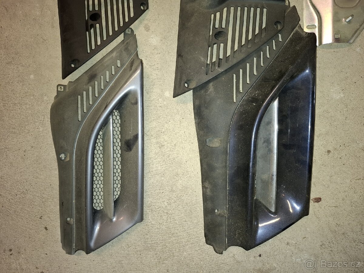 Díly ar 166 poloosy, zadní brzdy, těhlice, ledvinky.. - 2