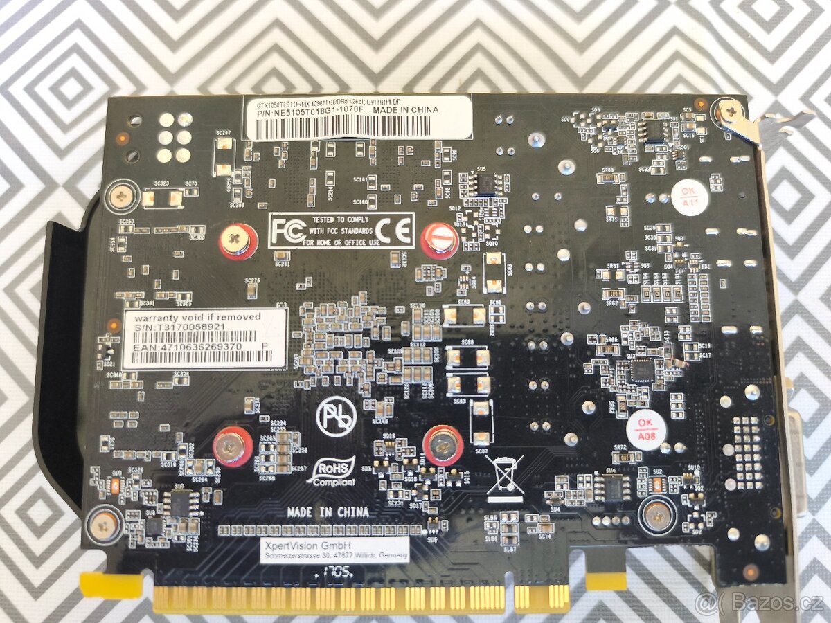 GTX 1050 TI 4GB DDR5 - 2