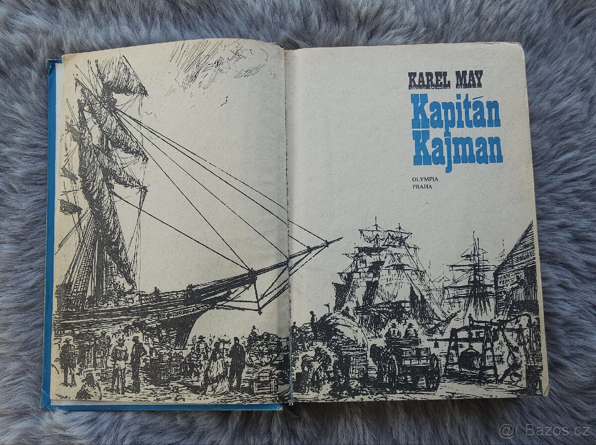 Karel May – Kapitán Kajman (1. vydání, 1980) - 2