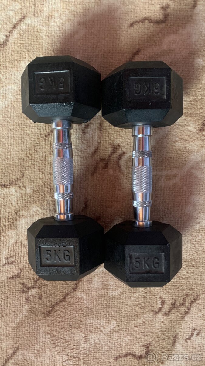 jednoruční činky Hexa - 2