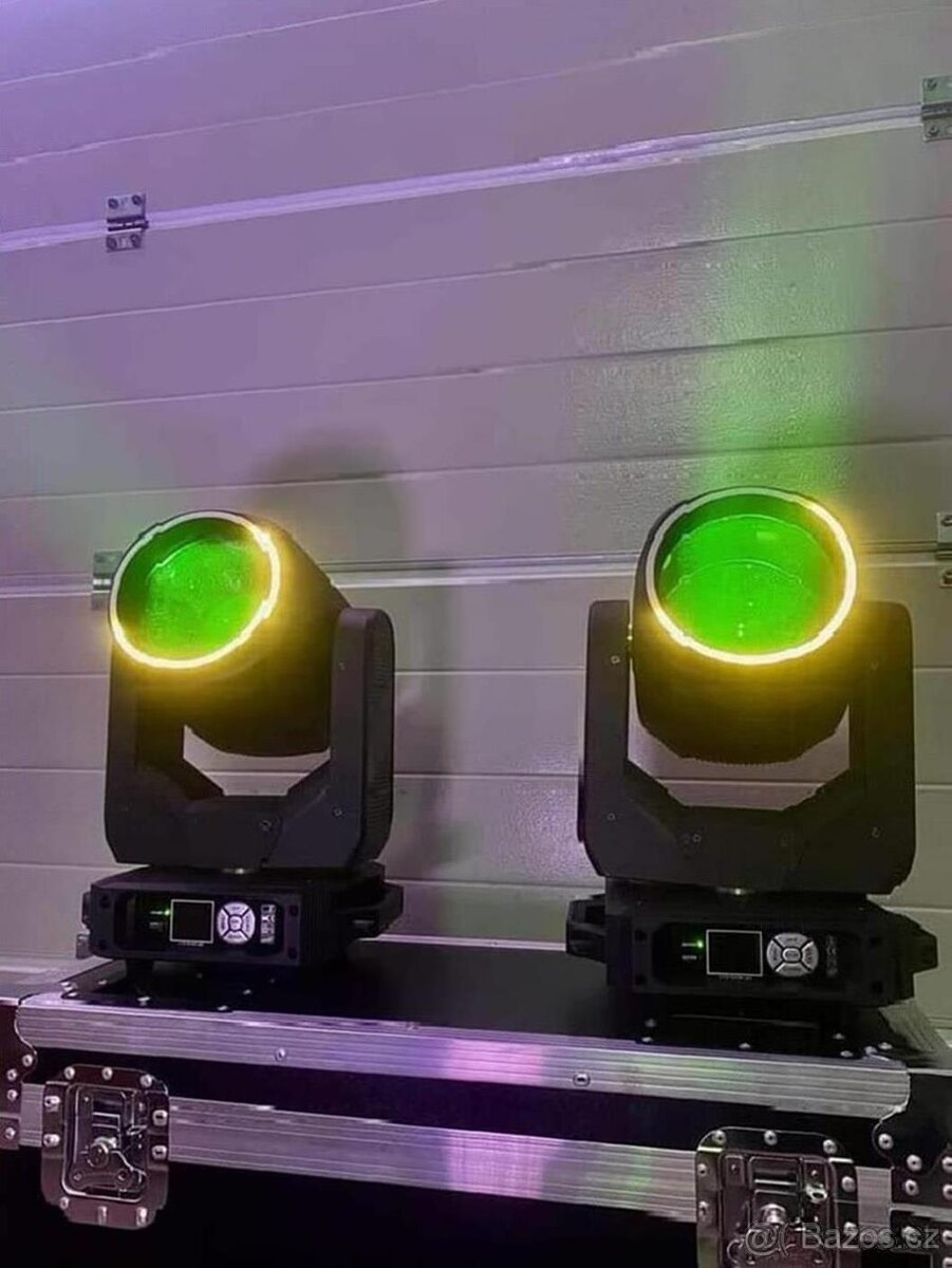 Led Beam 200w ring otočná hlava - 2