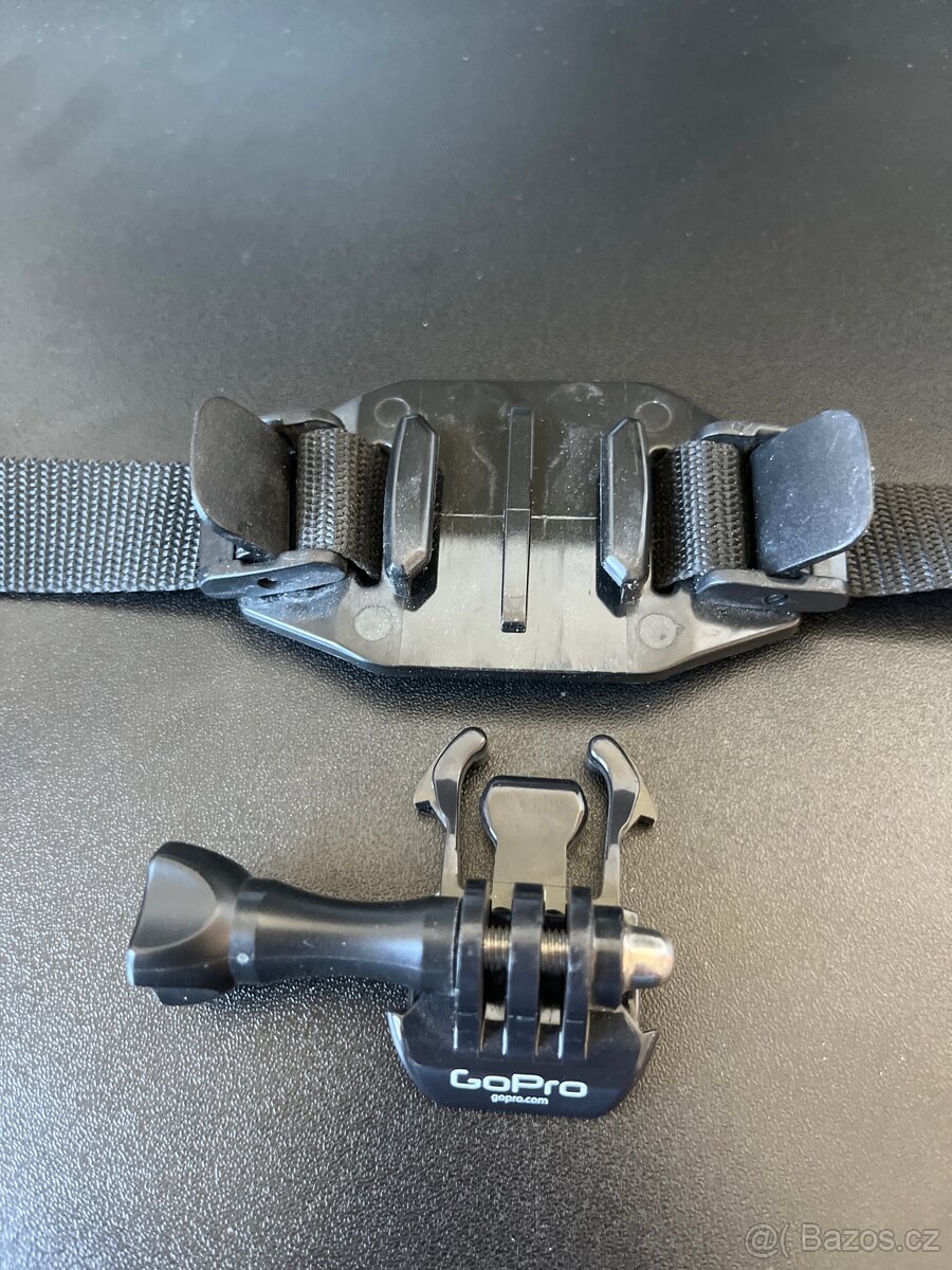 Pásek s nástavcem a klipem pro uchycení GoPro - 2