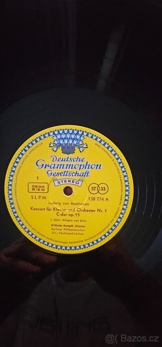 LP Beethoven - Klavierkonzert Nr. 1 C-Dur - 2