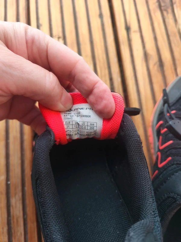 Turistické boty vel.31 Alpine Pro - 2