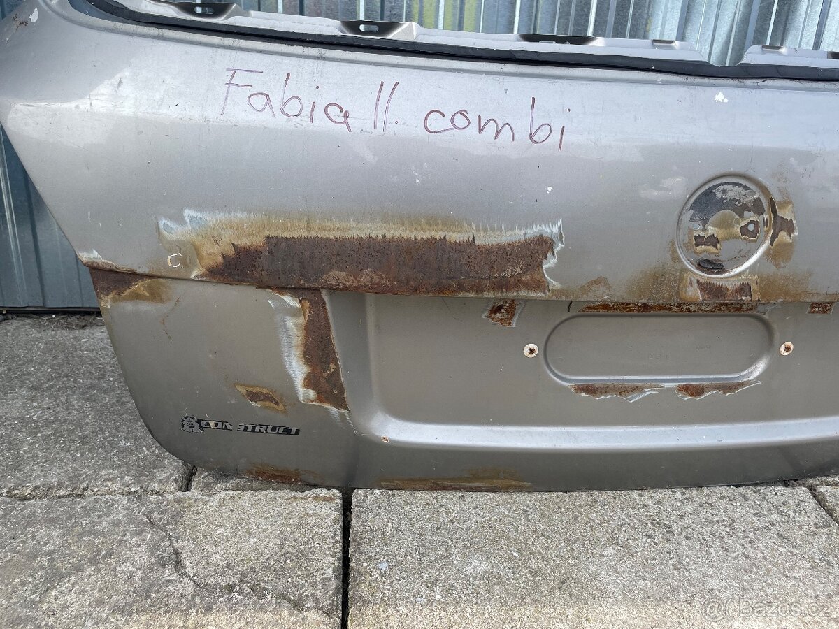 Škoda fabia II combi - páté dveře - 2