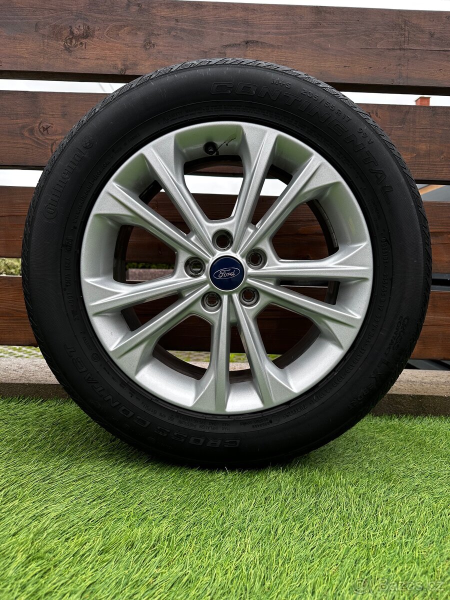 Alu kola 5x108 r17 s pneu (mond) - 2